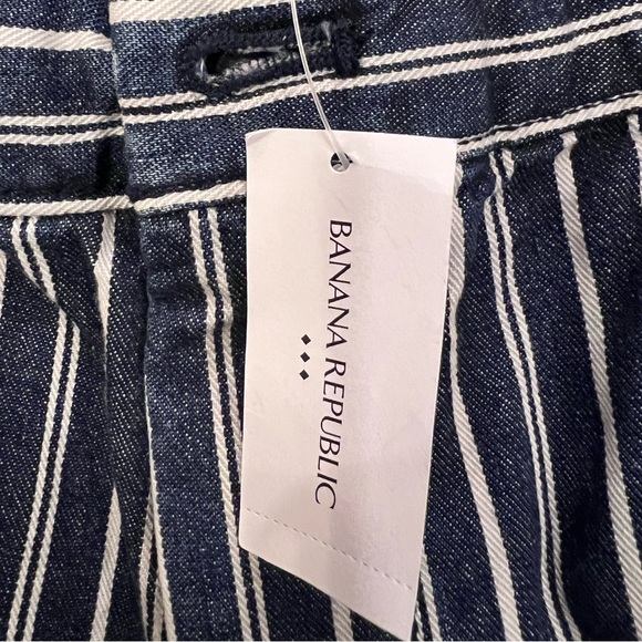 NWT Men's Banana Republic Navy Lived In Chino Shorts Size 36 Slim Fit 7” Inseam - Picture 6 of 10